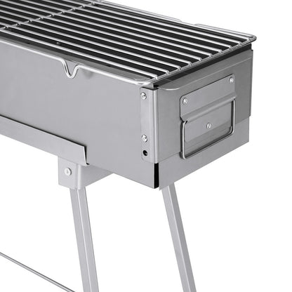 Grillz 60cm BBQ Grill Charcoal Smoker Portable Barbecue