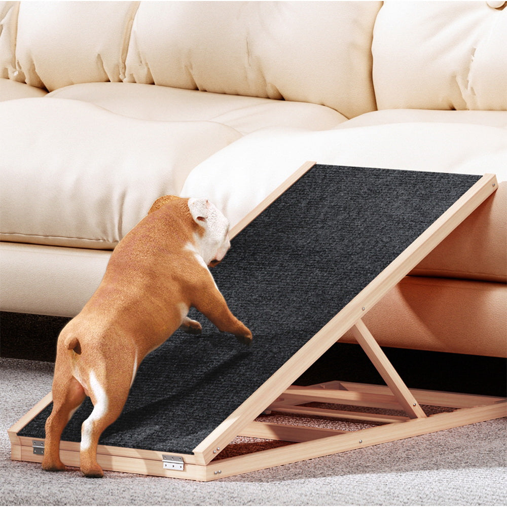 i.Pet Dog Ramp 100cm Adjustable Height, Foldable