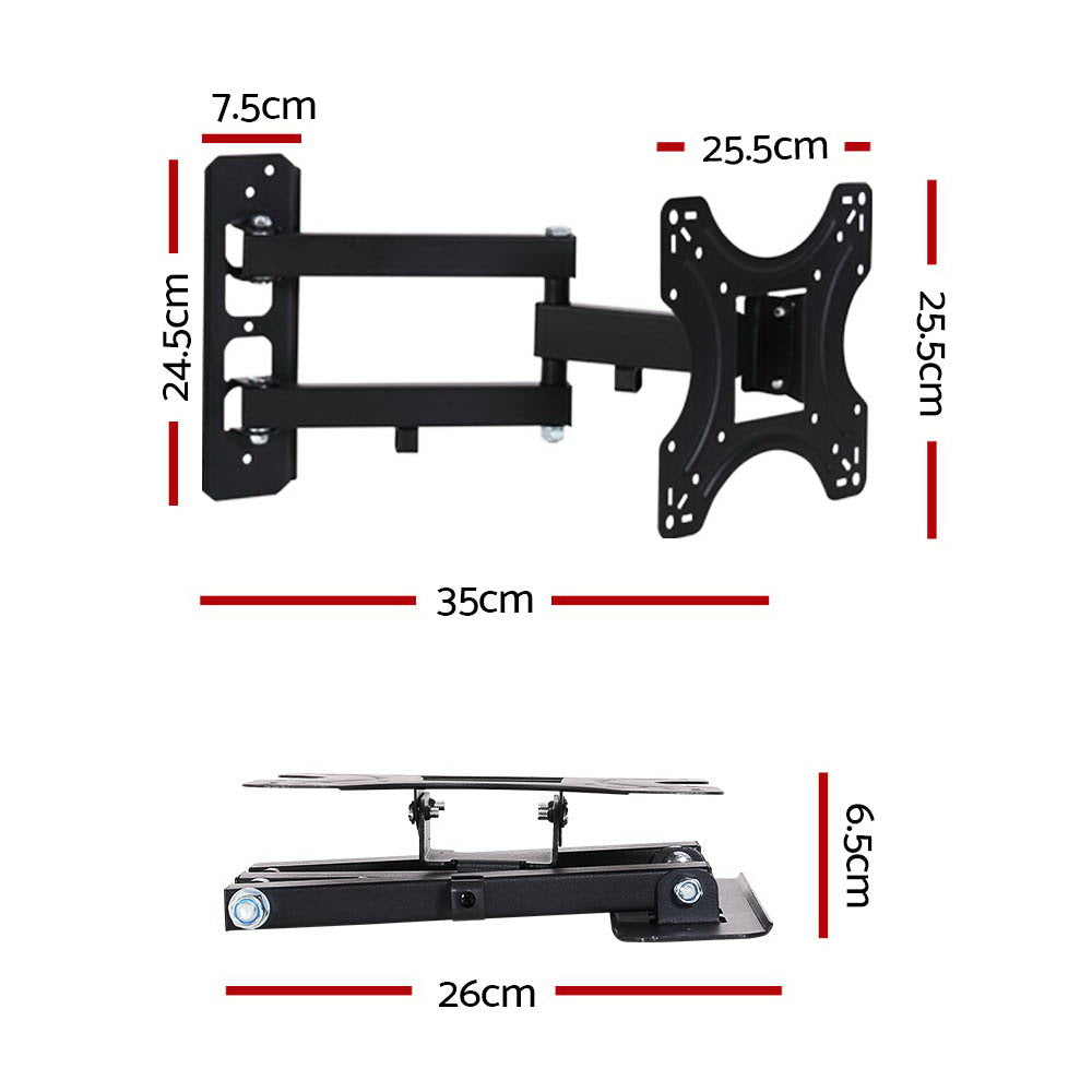 Artiss TV Wall Mount Bracket for 17"-42" LED LCD TVs Full Motion Strong Arms