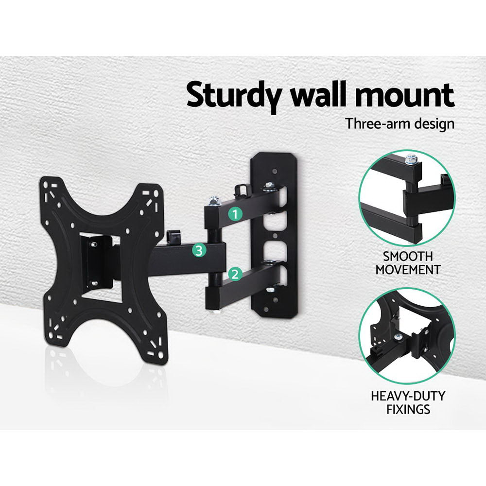 Artiss TV Wall Mount Bracket for 17"-42" LED LCD TVs Full Motion Strong Arms