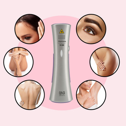 Silhouette Portable Laser Hair Remover Permanent Epilation System Body Face Home