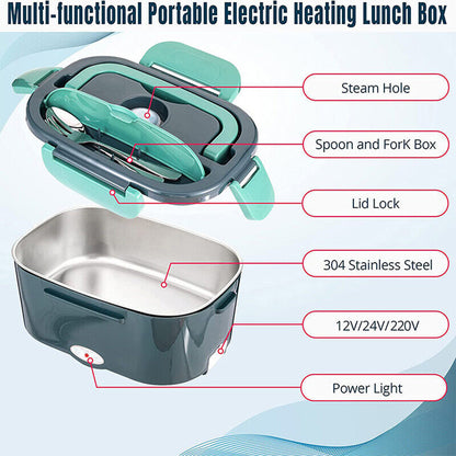 Portable Electric Lunch Box Food Warmer