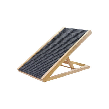 FLOOFI Wooden Adjustable Pet Ramp 70 x 35 cm